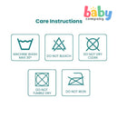 Nathan & Emma Muslin Swaddle 2s (White and Salmon Pink)