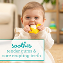 Infantino Lil Nibbles Textured Silicone Teether - Banana