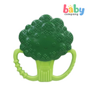 Infantino Lil Nibbles Textured Silicone Teether - Broccoli