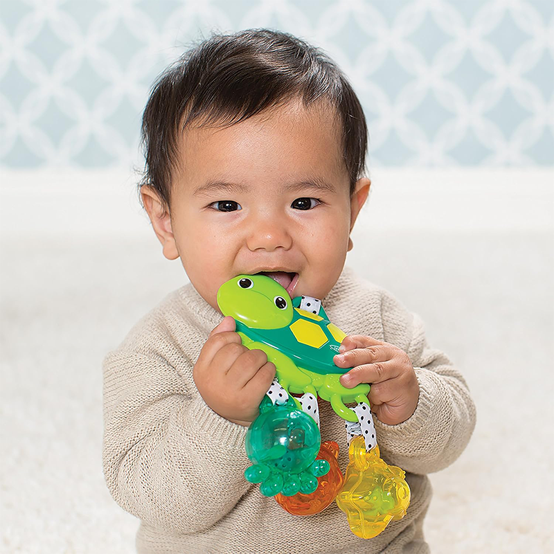 Infantino Jingle Sea Charms Turtle (Green)