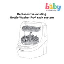 Baby Brezza Bottle Washer Breast Pump Rack