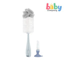 KikkaBoo 2in1 Bottle Brush with Nipple Cleaner - Blue