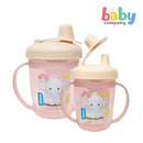 Bebeta Baby Training Cup Spill Proof Cup with Dust Cover - Pink