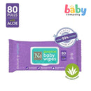 Nathan & Emma Sensitive Baby Wipes with Aloe 80 Pulls