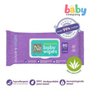 Nathan & Emma Sensitive Baby Wipes with Aloe 80 Pulls
