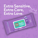 Nathan & Emma Sensitive Baby Wipes with Aloe 80 Pulls