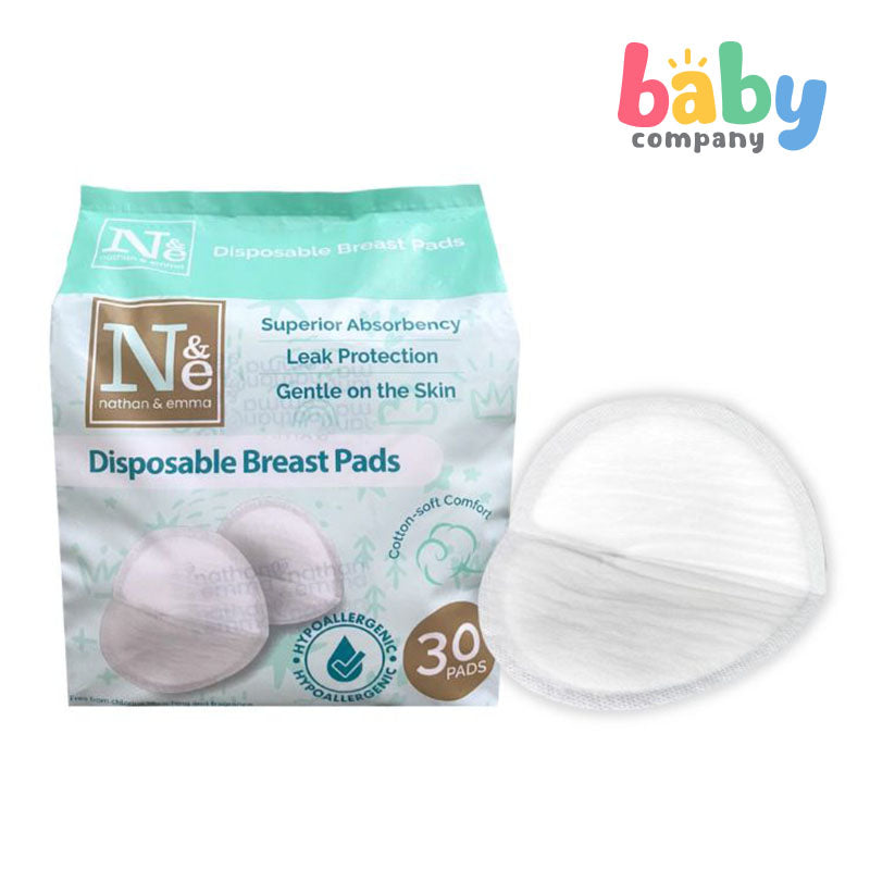Nathan & Emma Disposable Breast Pads 30s