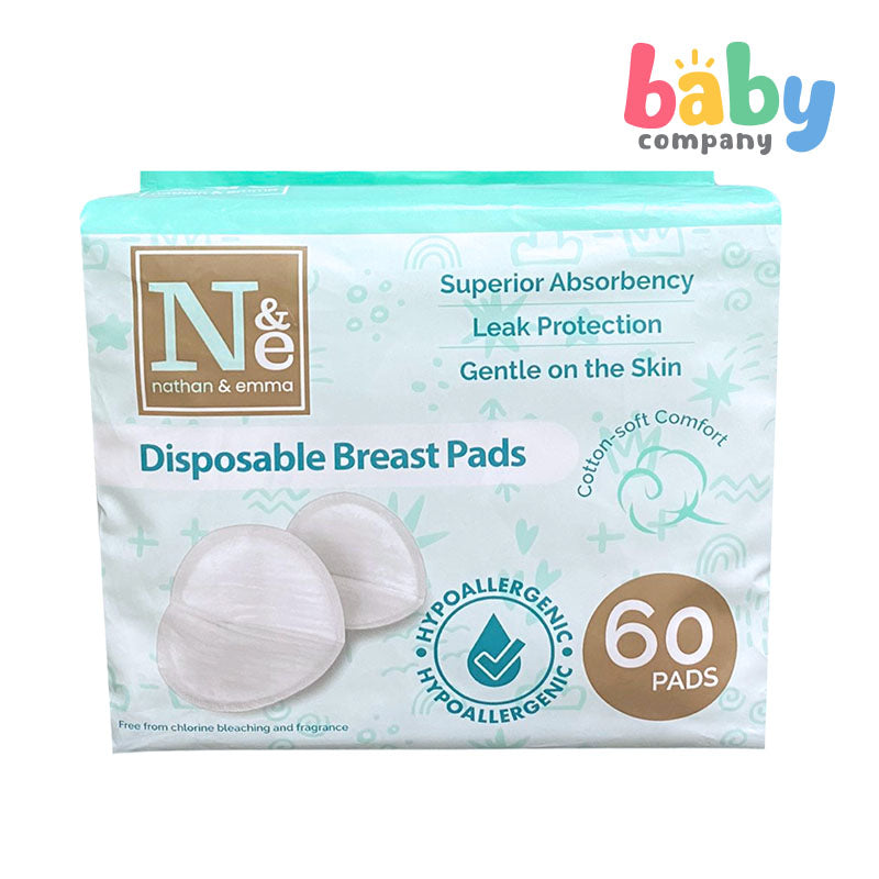 Nathan & Emma Disposable Breast Pads 60s