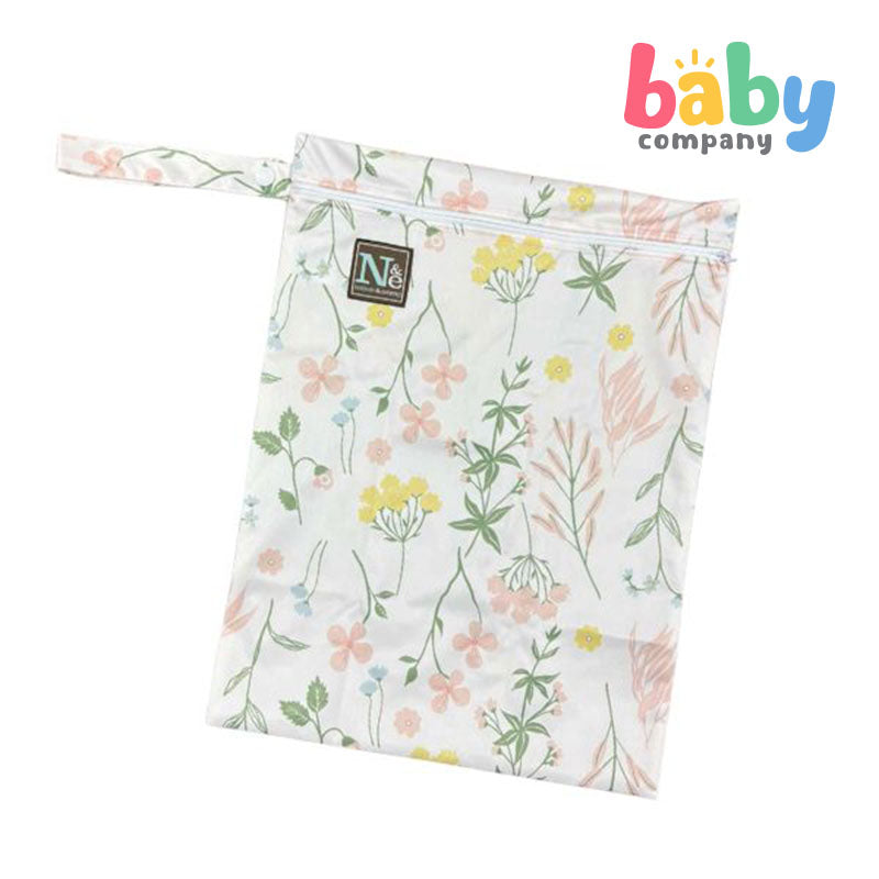 Nathan & Emma Waterproof Wet Bag White Floral