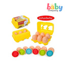 Infunbebe 6 pieces Egg Shape Sorter Matching Set