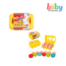 Infunbebe 6 pieces Egg Shape Sorter Matching Set