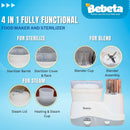 Bebeta 4 in 1 Multifunctional Food Maker and Sterilizer