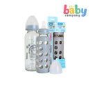 Bebeta Glass Bottle with Sleeves 240ml/8oz - Gray