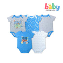 Mother's Choice 5-Pack Short Sleeve Onesie