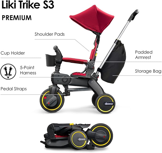 Doona Liki Trike S3 - Flame Red