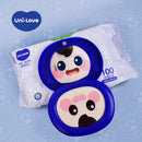 Uni-Love Luxe Dream Wipes 100's Pack of 12 with FREE Uni-Love Magnetic Lid Cover