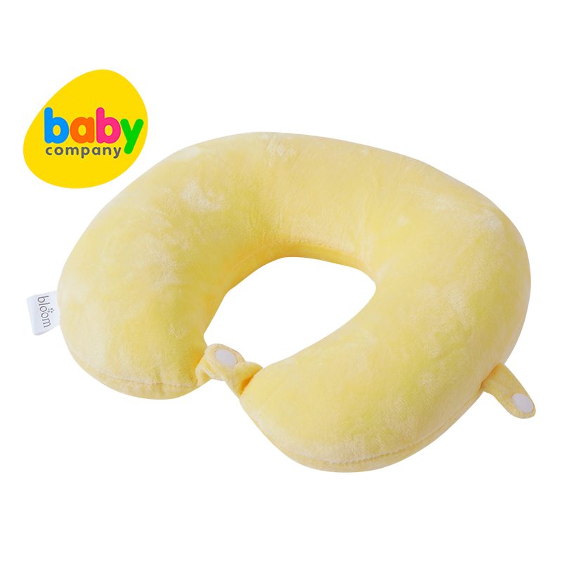 Bloom Neck Pillow Yellow