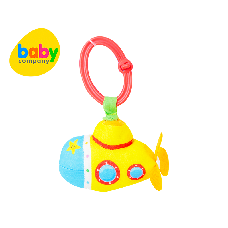 Playsmart Rattle & Pull Hanging Toy, Pack of 2 - Submarine