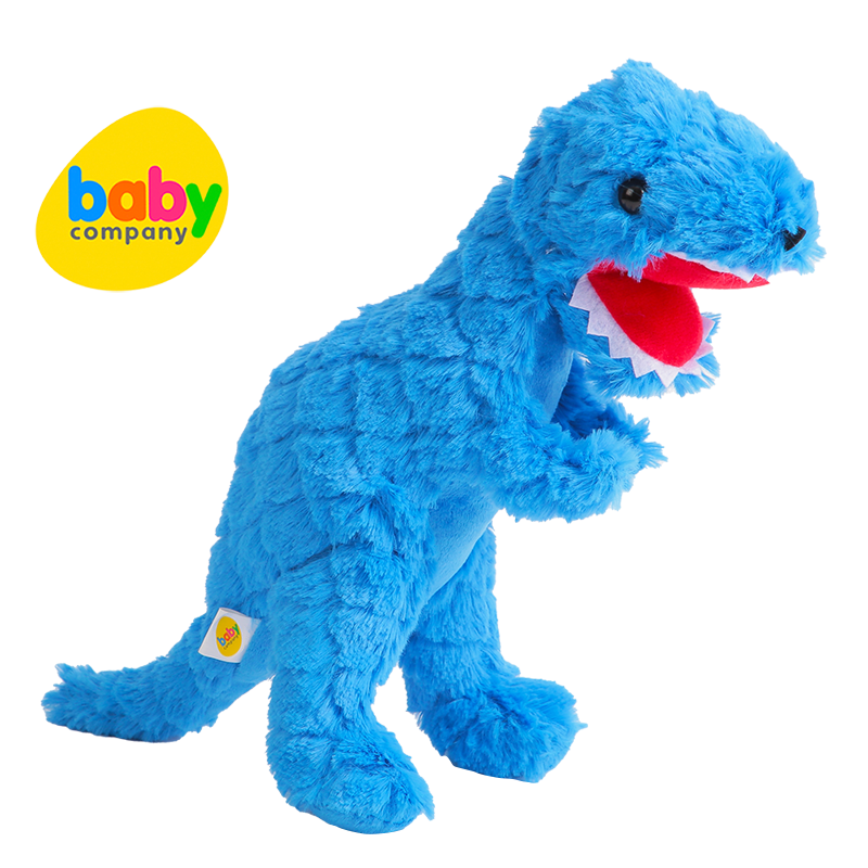Baby Company Dinosaur Plush Toy - Blue T-Rex