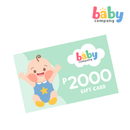 Baby Company ₱2,000 E-Gift Card