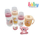 Bebeta Newborn Baby Gift Set 0m+ (Feeding Bottle, Pacifier & Training Cup)