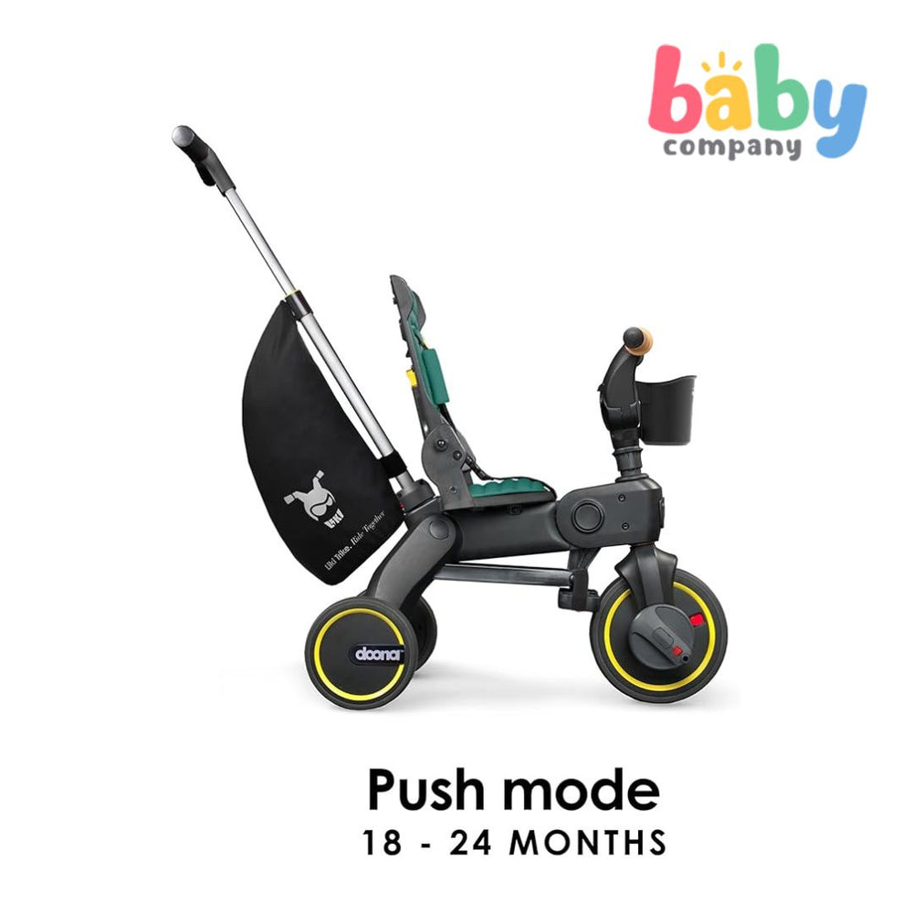 doona Liki Trike S5 折りたためる三輪車　レーシンググリーン Doona Liki Trike S5 - Racing Green – Baby Company