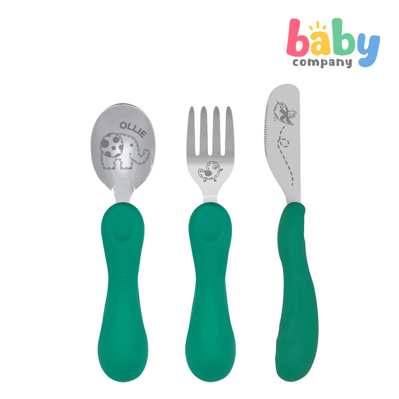 Marcus & Marcus Easy Grip Cutlery Set - Pokey the Piglet