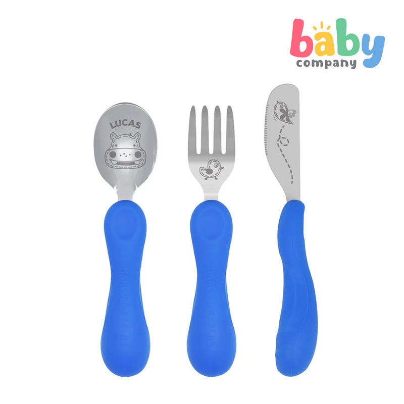 Marcus & Marcus Easy Grip Cutlery Set - Pokey the Piglet