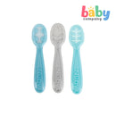 Nuby Complete 3-Stage Baby's First Self-Feeding Spoons 6m+