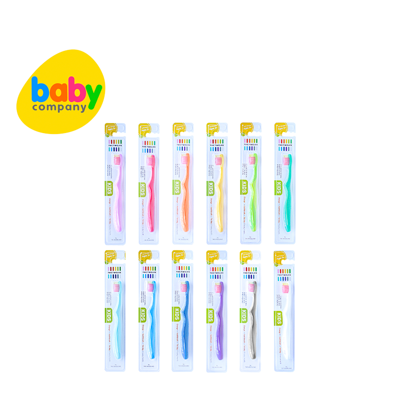 The Twelve Kids Toothbrush in Vivid Color - 12 pcs