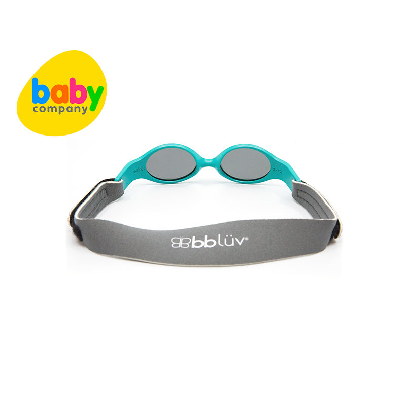 BBLUV Sölar Mini Unbreakable 2-Step Baby Sunglasses - Aqua