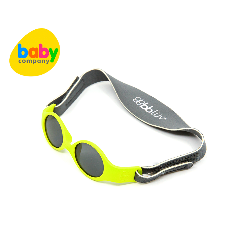 BBLUV Sölar Mini Unbreakable 2-Step Baby Sunglasses - Lime