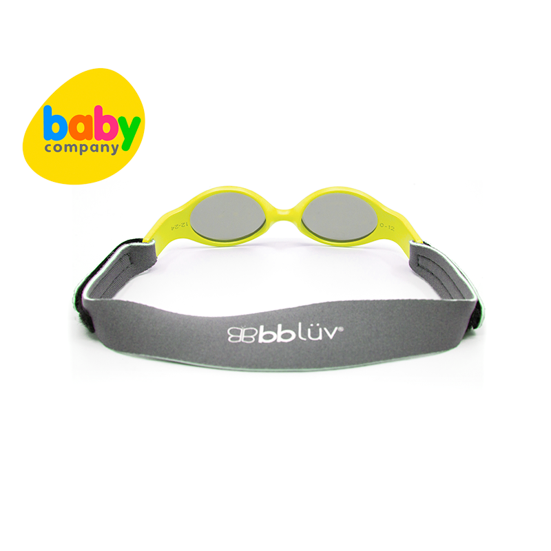 BBLUV Sölar Mini Unbreakable 2-Step Baby Sunglasses - Lime