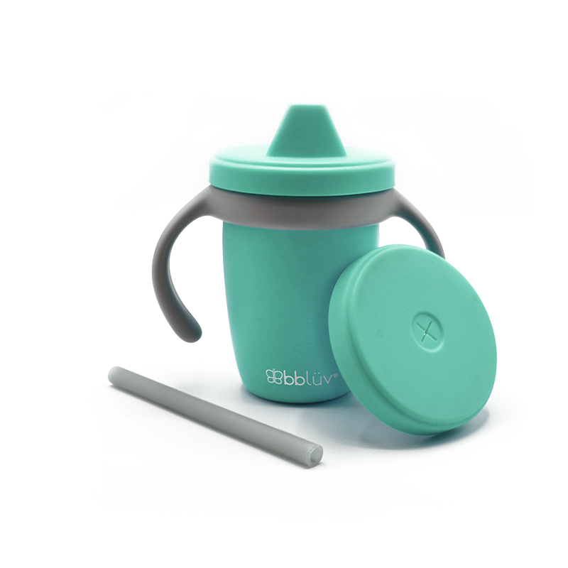 BBLUV Küp: Convertible Sippy Cup - Aqua