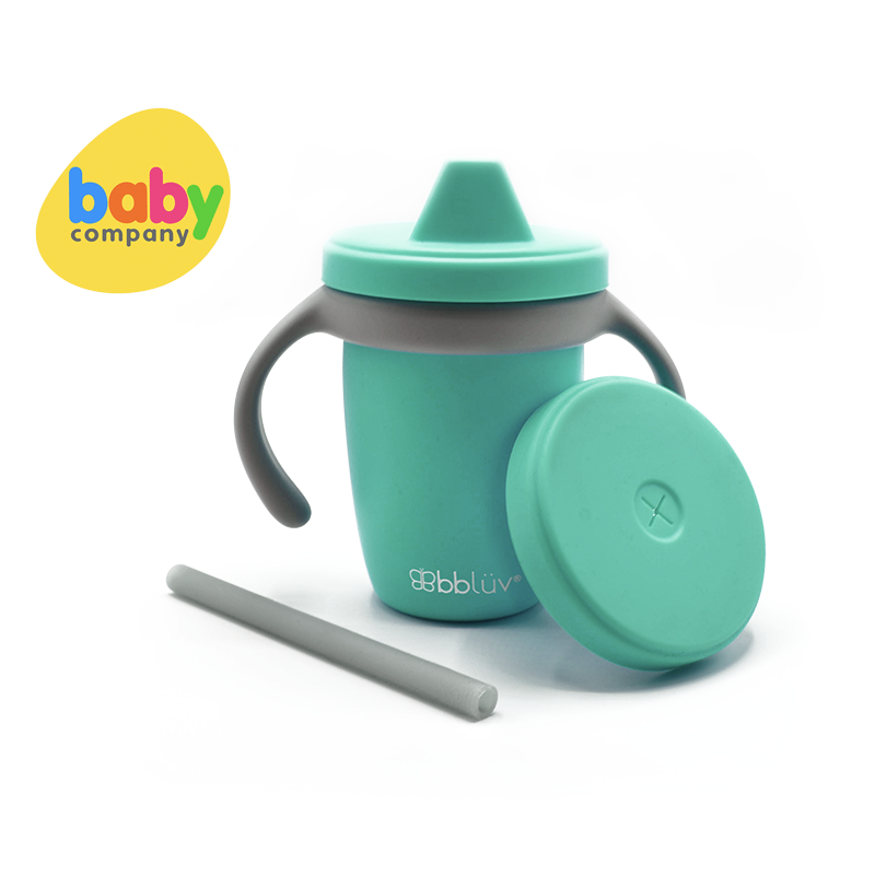 BBLUV Küp: Convertible Sippy Cup - Aqua