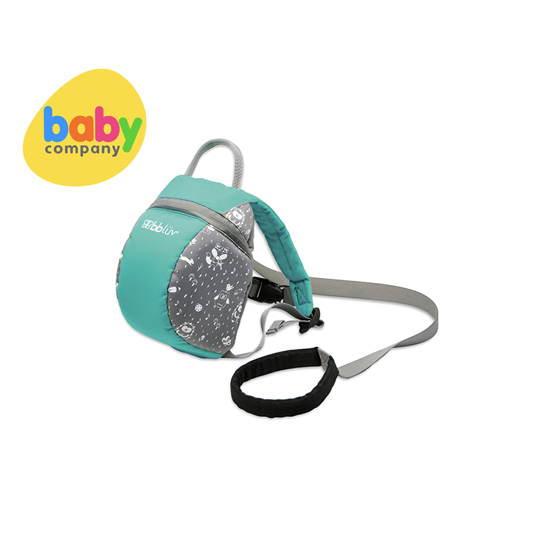 BBLUV Pak Toddler Mini Backpack With Safety Reins Aqua