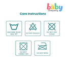 Nathan & Emma Sleeveless Feeding Bib - Sky Blue