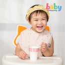 Nathan & Emma Sleeveless Feeding Bib - Sky Blue