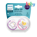 Philips Avent Ultra Air Animals Pacifier 0-6m - Penguin & Bird