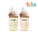 Hegen PCTO™ 2-Pack PPSU Feeding Bottle with Medium Flow Teat 8oz/240ml