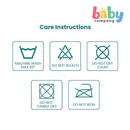 Nathan & Emma Swaddle - White/Sage Green