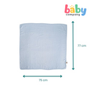 Nathan & Emma Swaddle - White/Sage Green