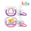 Philips Avent Ultra Air Animals Pacifier 0-6m - Penguin & Bird