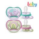 Philips Avent Ultra Air Pacifier 0-6m - Lilac Sun & Rainbow