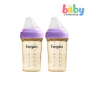Hegen PCTO™ 2-Pack PPSU Feeding Bottle with Medium Flow Teat 8oz/240ml