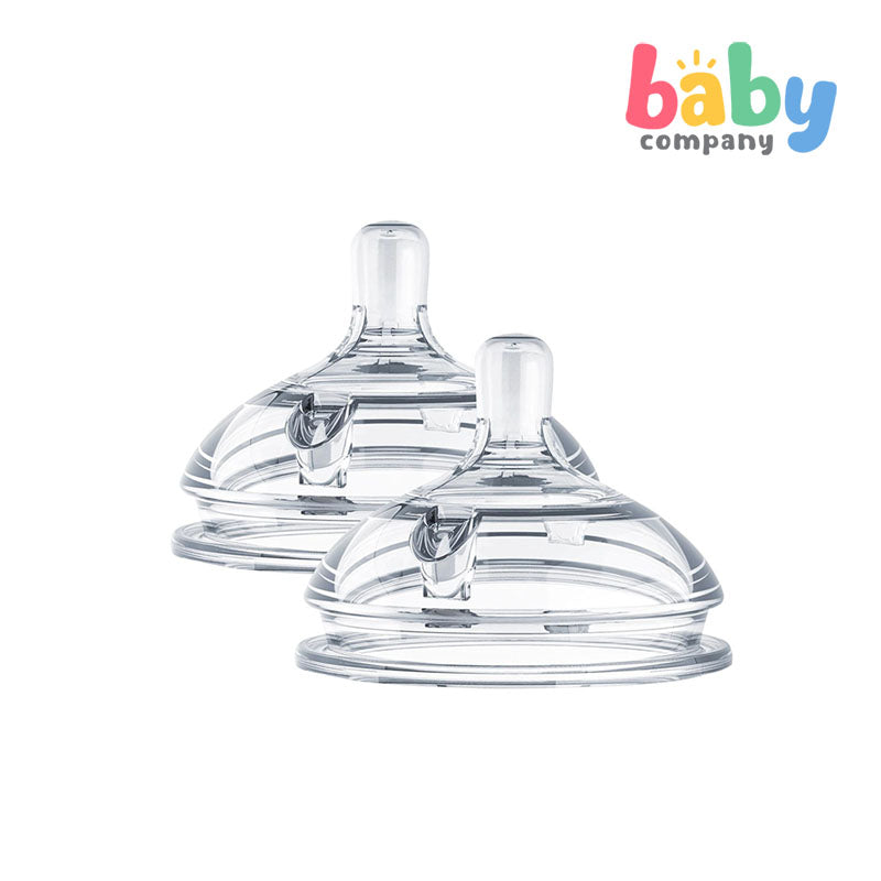 Comotomo 2-Pack Nipples Teats - Medium Flow