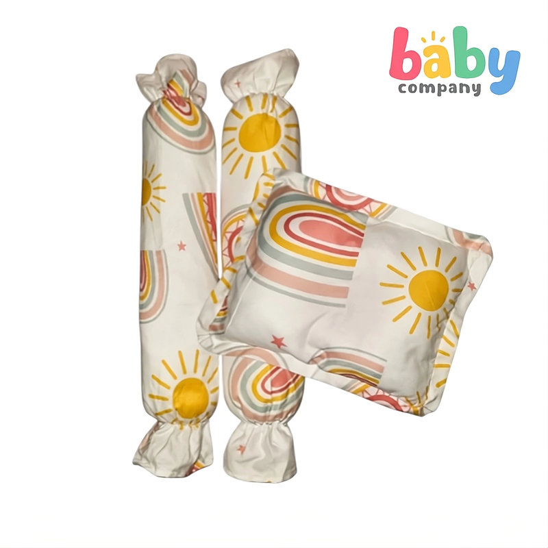 Bloom Bolster & Pillow - Rainbow