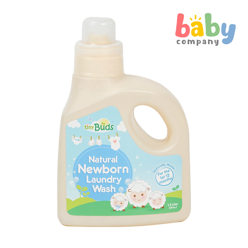 Tiny Buds Newborn Liquid Detergent for Babies 1.5L Bottle