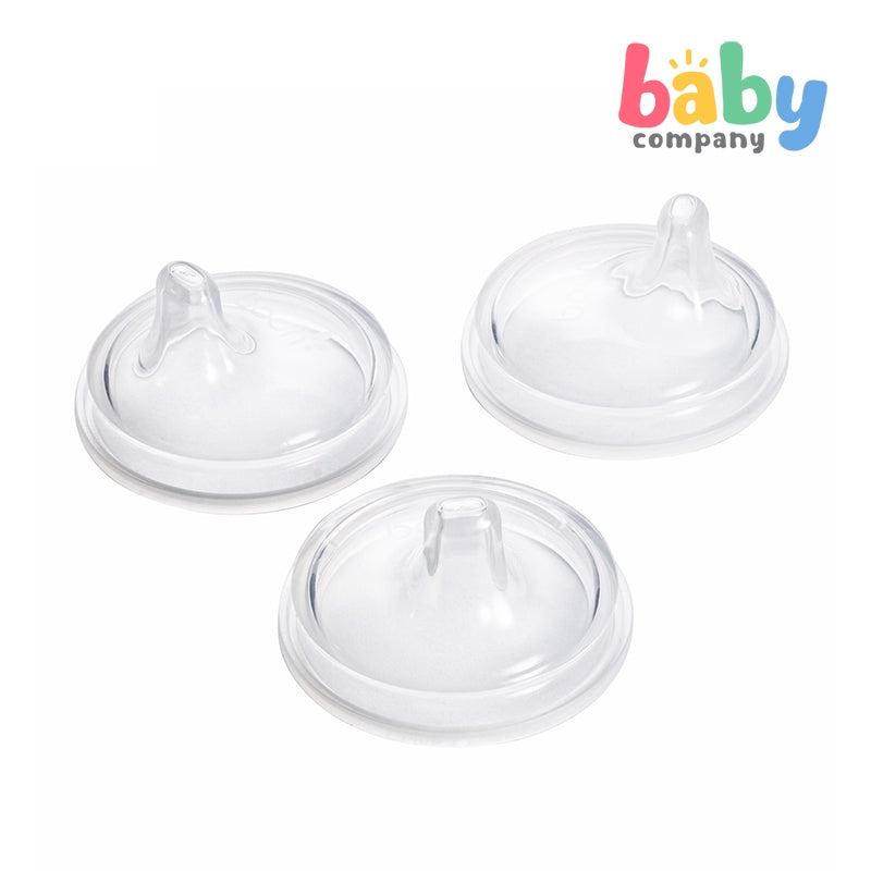 Boon Nursh Silicone Sippy Spout (3-Pack)