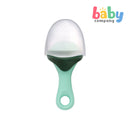 Boon Pulp Silicone Feeder - Mint & Dark Green